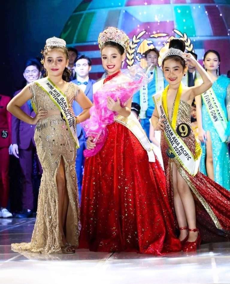 Awal Tahun 2020 Indonesia Juara 2 dan 3 Mini Miss Glam International 2020