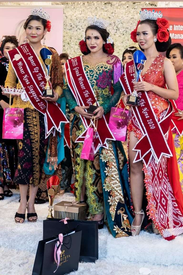 Sri Dewi Kasmani Dari Indonesia Juara The Nona 2020 di Singapura