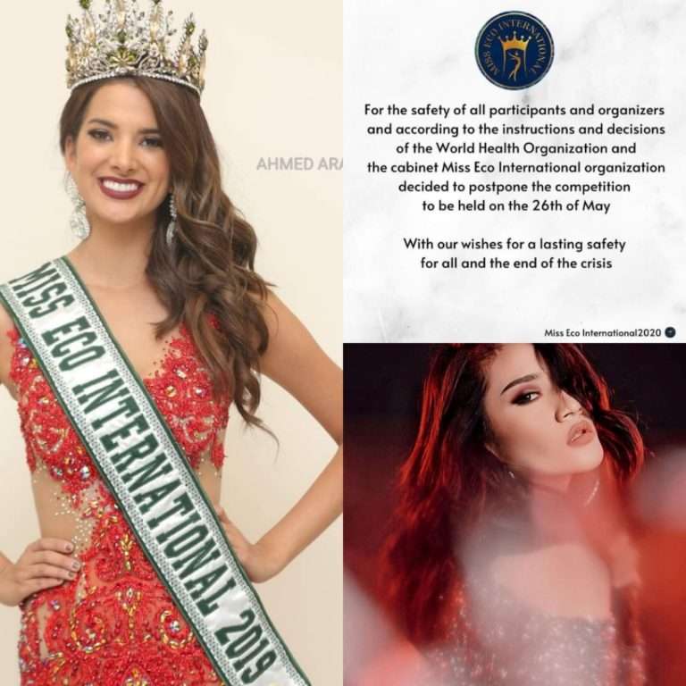 Miss Eco International 2020 Ditunda Karena Corona
