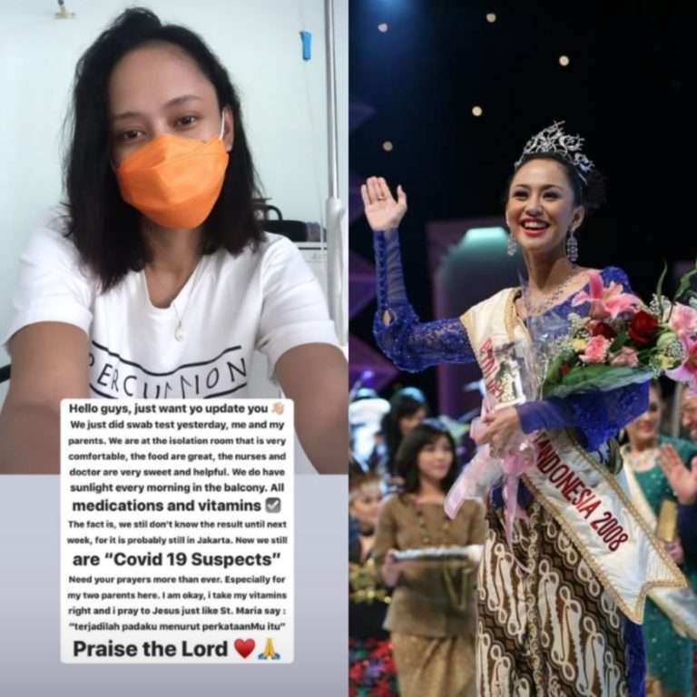 Albertina Fransisca Maiola Putri Pariwisata Indonesia 2008 Ditetapkan Sebagai Suspect Covid19