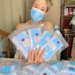 Nampetch-Teeyapar-Miss-Earth-Thailand-2019-Bagikan-Masker-Yang-Ia-Beli-Sendiri