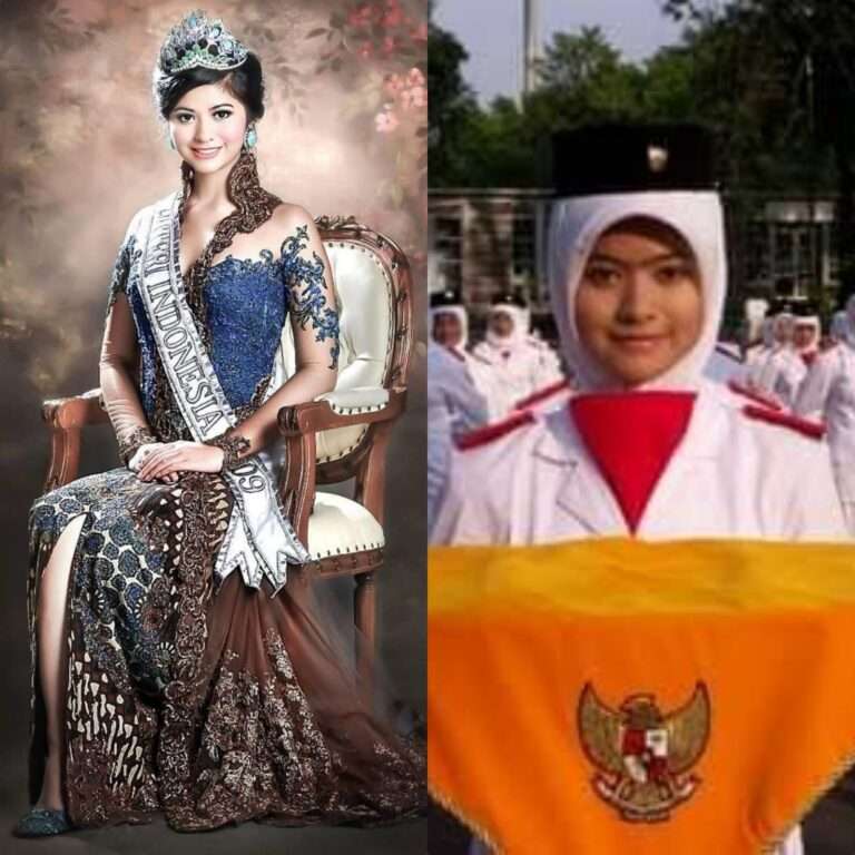 10 Potret Alumni Puteri Indonesia Pasukan Pengibar Bendera Pusaka Sang Saka Merah Putih
