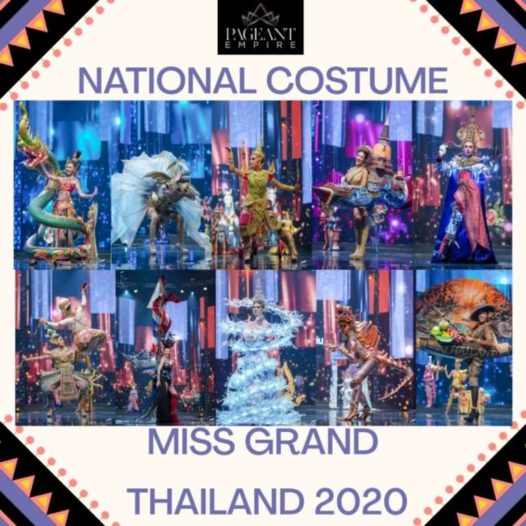 Top 10 Favorit Winner Best National Costume Miss Grand Thailand 2020