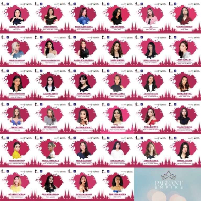 Inilah 34 Finalis Putri Pariwisata Indonesia 2020