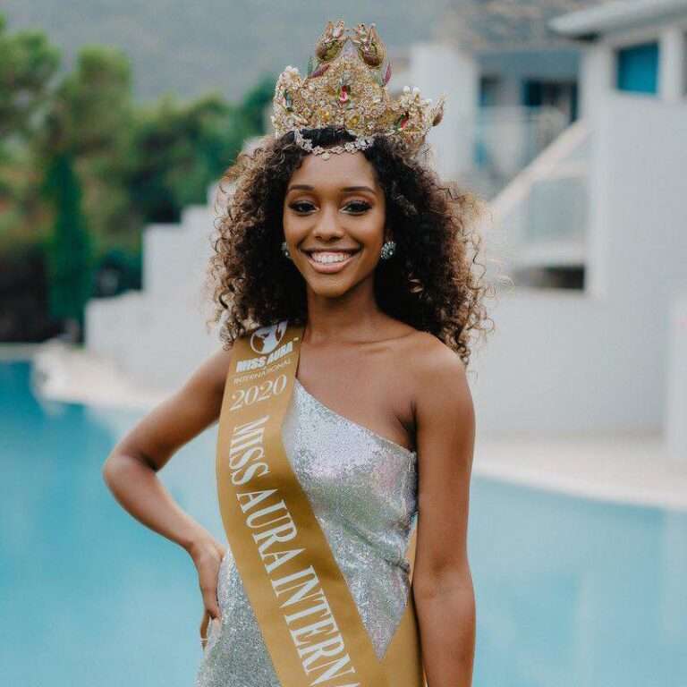 Andreia Correia Dari Portugal Winner Miss Aura International 2020