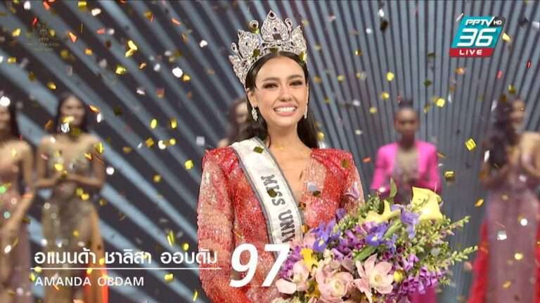 Gadis Keturunan Kanada, Amanda Obdam Winner Miss Universe Thailand 2020