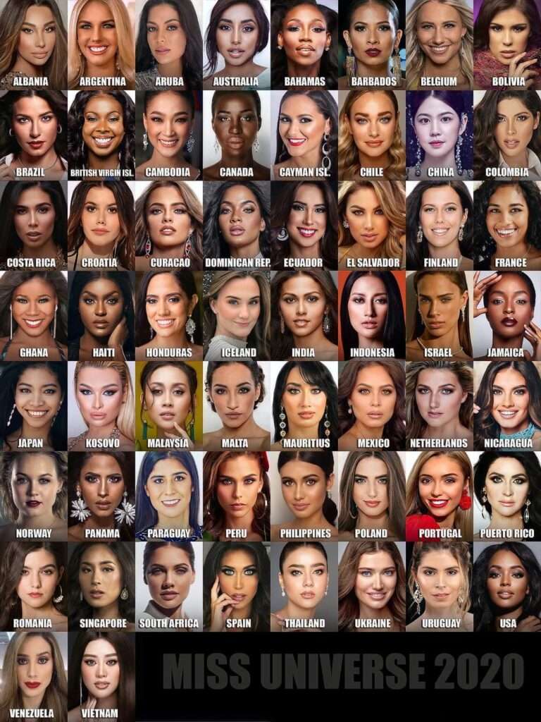 Update Terkini : Kontestan Miss Universe 2020 Diikuti 65 Negara