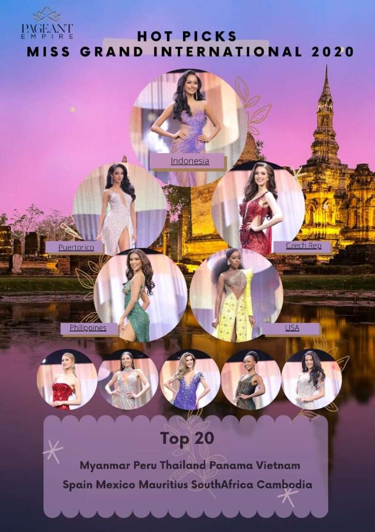 Hot Picks Miss Grand International 2020