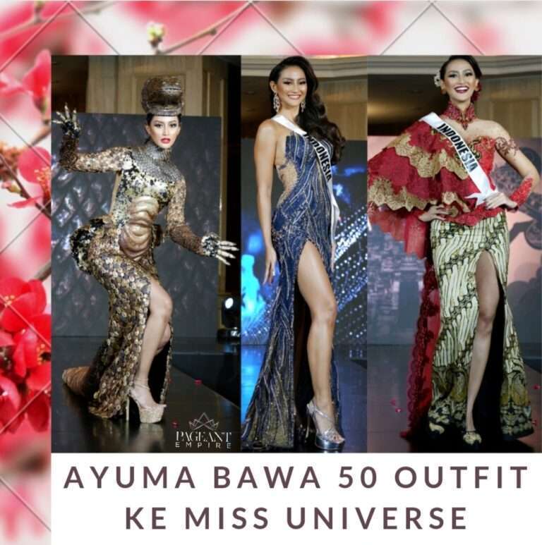 Ayuma Bawa 50 Outfit Ke Miss Universe 2020