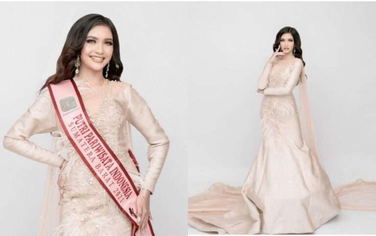 Tisya Laura Dewi Wanita Pertama Dari Sumatera Barat Juara Putri Pariwisata Indonesia 2021