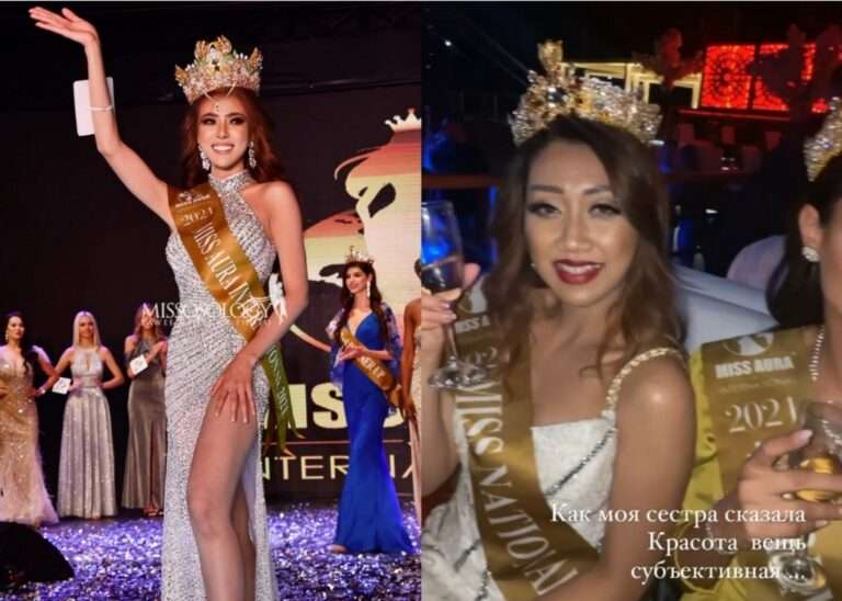 Sama-Sama Debut Pertama, Indonesia Juara Miss Aura National Costume dan Philippines Juara Miss Aura International 2021