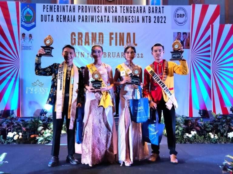 Inilah Daftar Pemenang Duta Remaja Pariwisata Indonesia NTB 2022