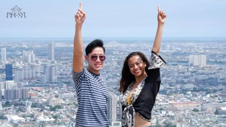 Altitude World Supermodel Indonesia 2022 Visit to Skywalk Mahanakhon
