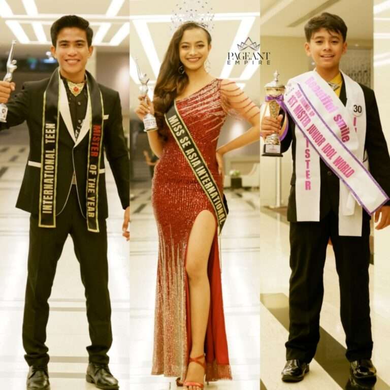 Indonesia Borong Gelar Diajang International Mister & Miss Of The Year dan Junior Idol World 2022