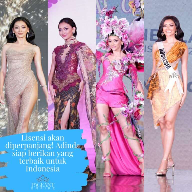 Lisensi Miss Miss Supranational akan Diperpanjang! Adinda Siap Berikan yang Terbaik untuk Indonesia