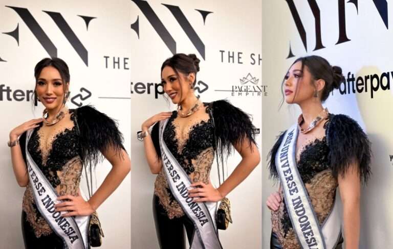 10 Potret Keren! Laksmi Deneefe Miss Universe Indonesia 2022 di New York Fashion Week