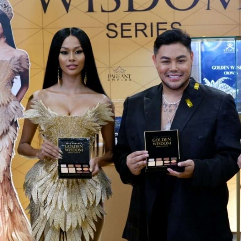 Golden Wisdom Makeup Palette, Official Makeup Untuk Kontestan Miss Grand International 2022