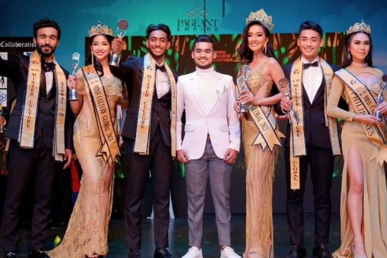 Congrats Tuan Abu From Malaysia & Tong Kanika From Cambodia Winner Mister Miss Culture Global 2023