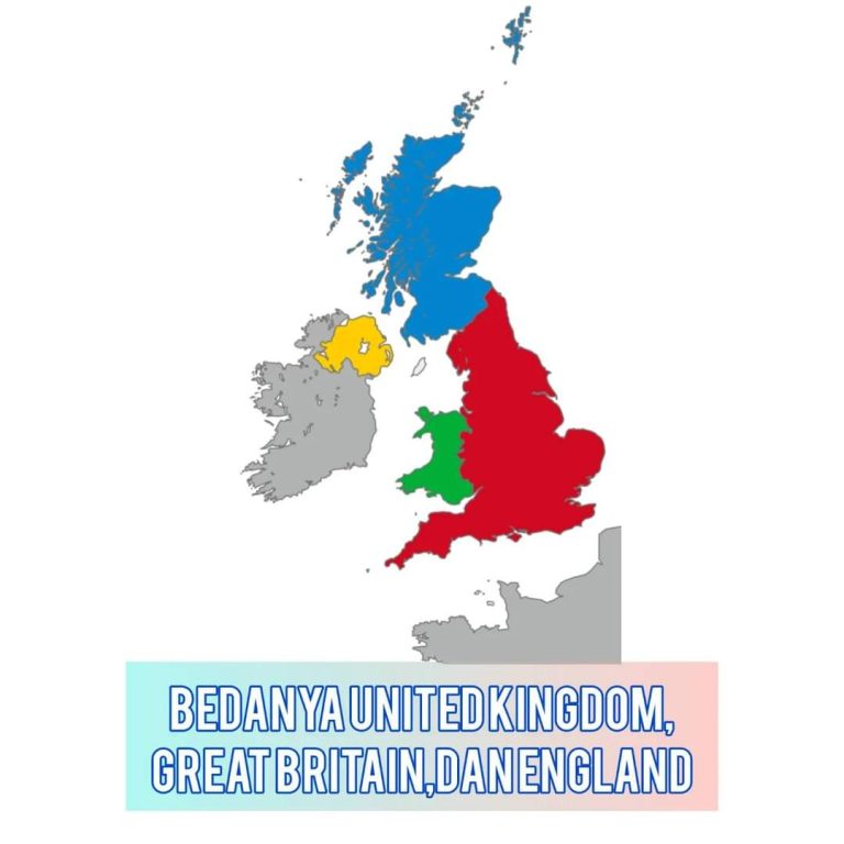 Bedanya United Kingdom, Great Britain dan England