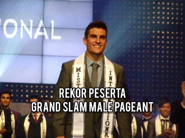Rekor Peserta Grand Slam Male Pageant