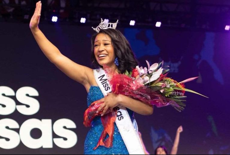 Alexis Smith pemenang Miss Kansas 2024 “memanggil” pelaku kekerasan kepadanya yang berada di kursi penonton