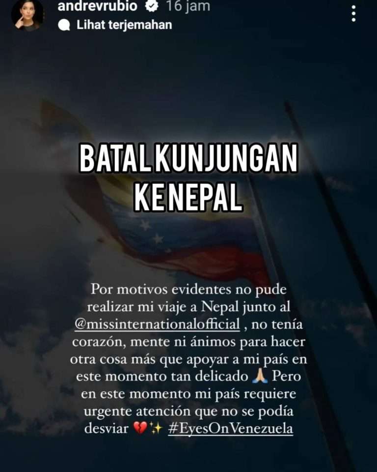 Miss International Batal Kunjungan Ke Nepal