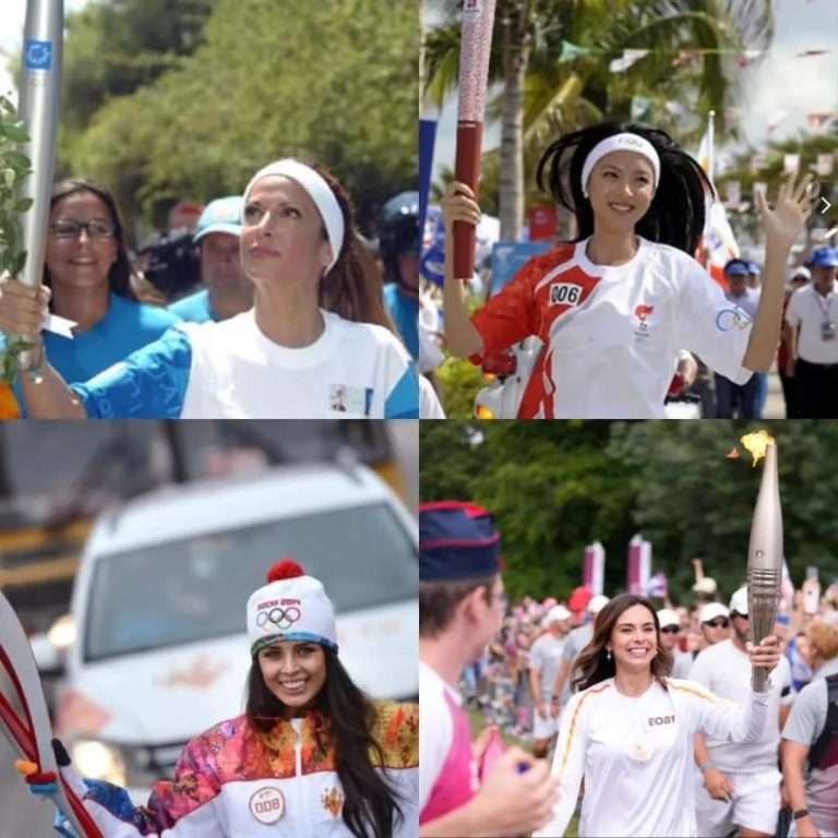 Alumni Miss World Yang Pernah Jadi Pembawa Obor Olimpiade