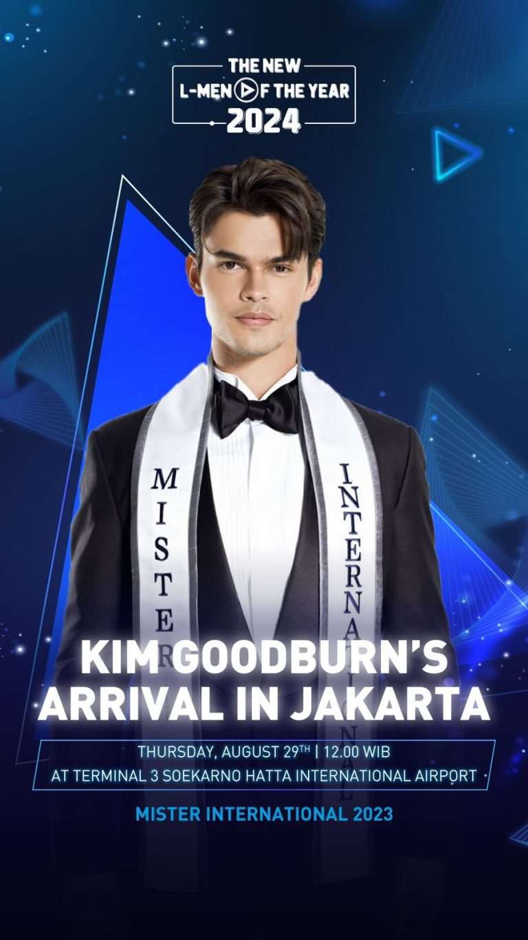 Welcome To Indonesia! Mister International 2023 Kim Goodburn