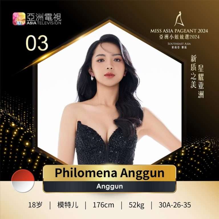 Anggun Satu-Satunya Wakil Indonesia di Miss Asia Pageant 2024