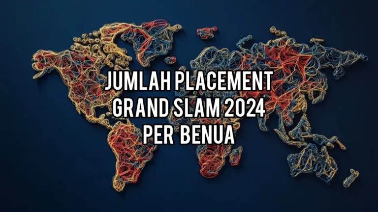 Jumlah Placement Grand Slam 2024 Per Benua