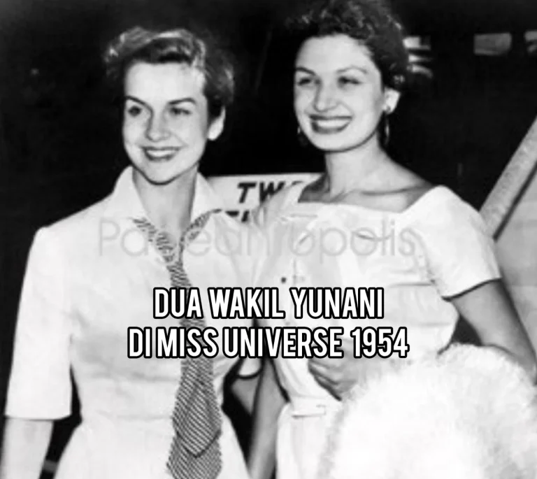 Dua Wakil Yunani di Miss Universe 1954