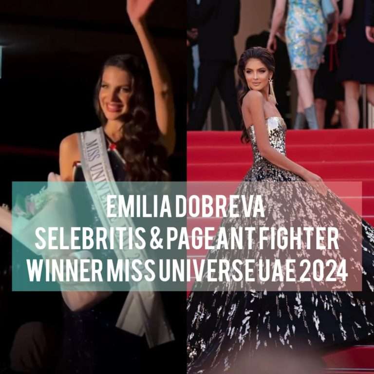 Emilia Debrova Selebriti & Pageant Fighter Winner Miss Universe UAE 2024