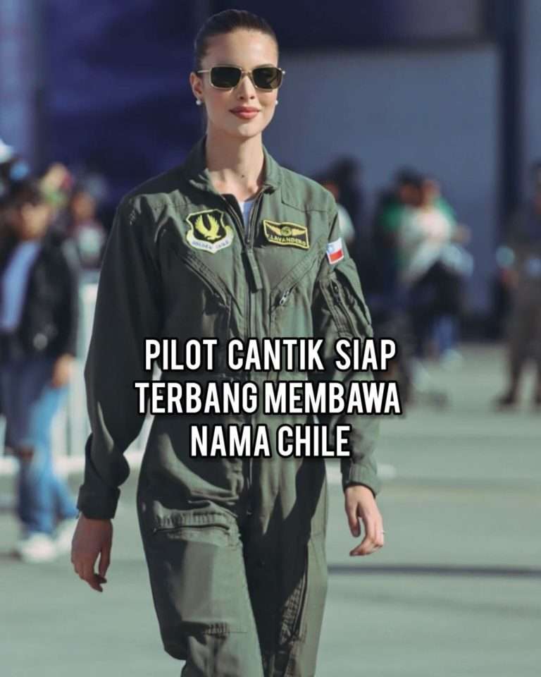 Pilot Cantik Siap Terbang Membawa Nama Chile