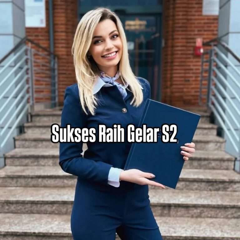 Sukses Raih Gelar S2