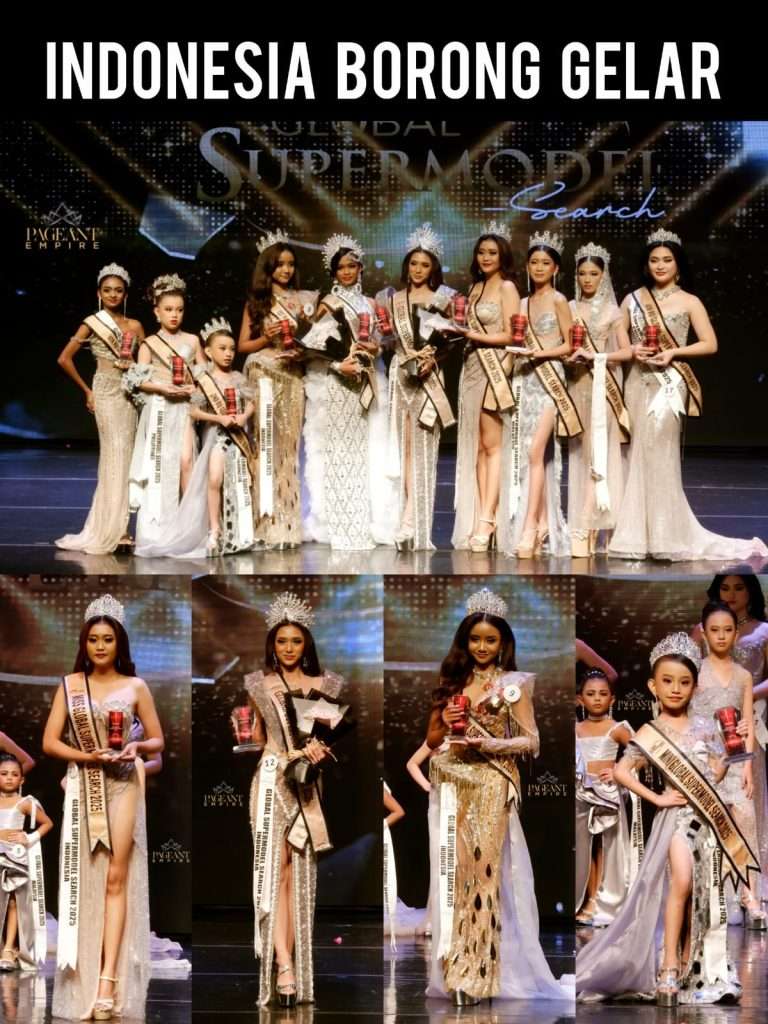 Indonesia Borong Gelar di Global Supermodel Search 2025