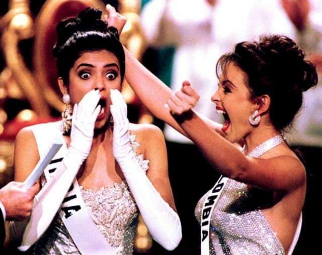 Miss Universe 1994 : Women lift each other’s up