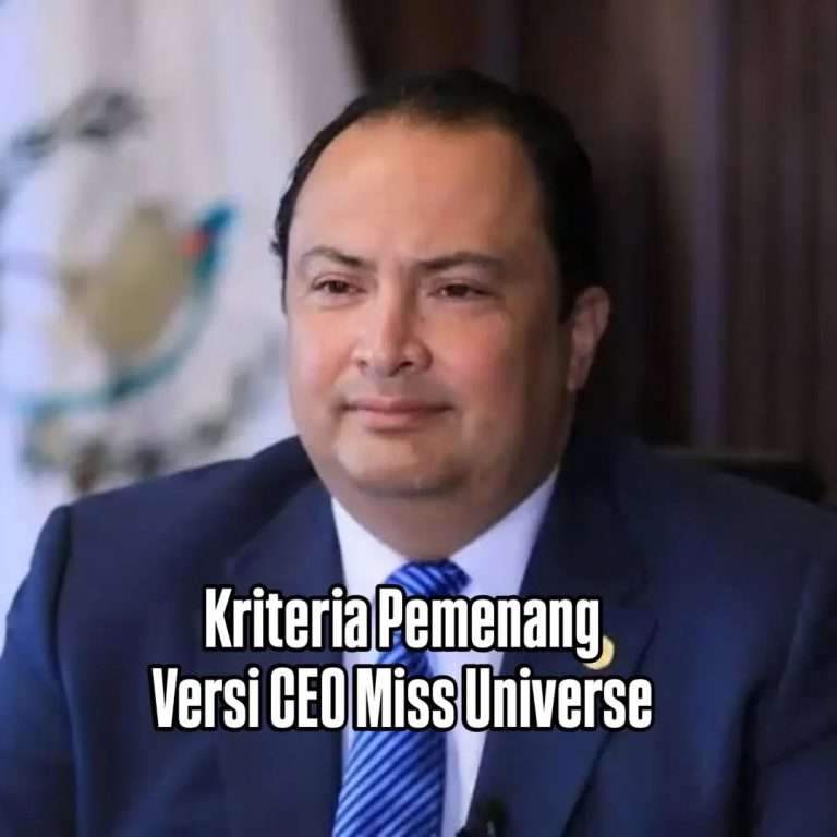 Kriteria Pemenang Versi CEO Miss Universe