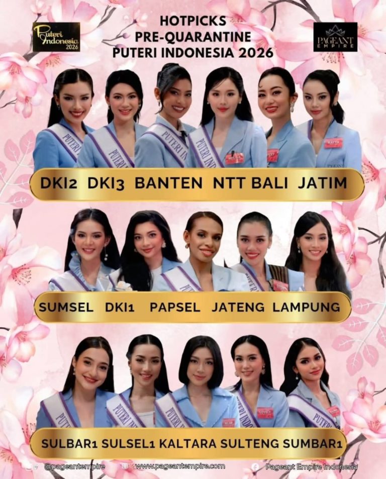 Hotpicks Pra Quarantine Puteri Indonesia 2026