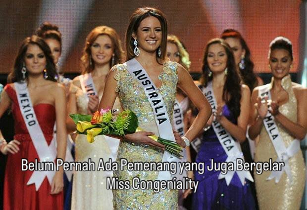 Miss Congeniality Title Award Miss Universe